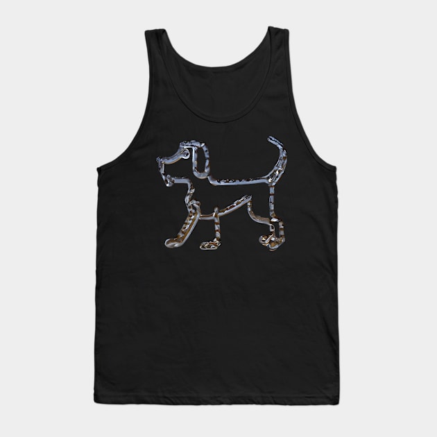 Clear water dog Tank Top by FromBerlinGift